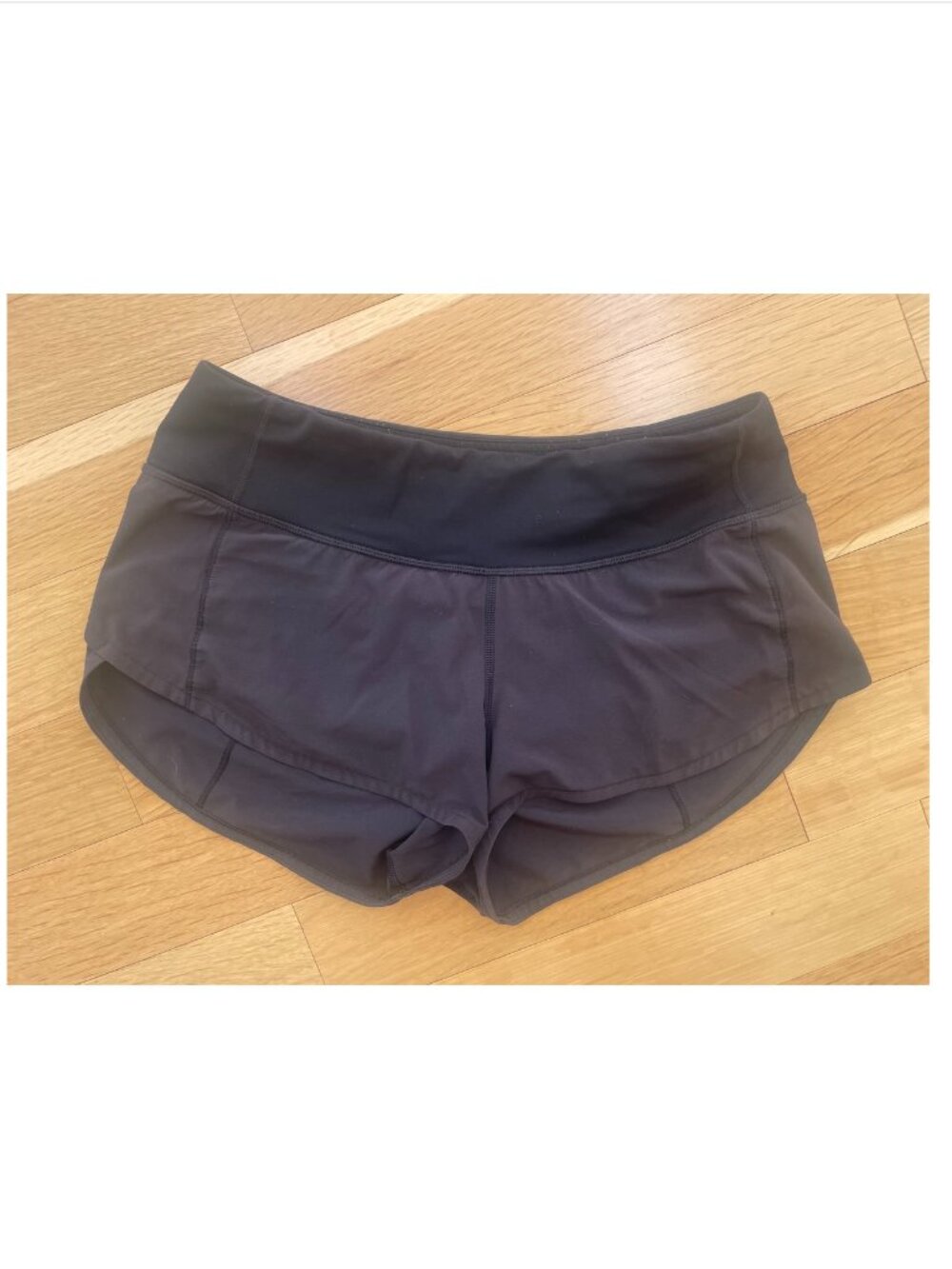 Lululemon Speed Up Short 2.5" Lined Women’s Size 2 Athletic Stretch Black